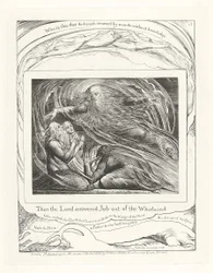 Dann antwortete der Herr Hiob aus dem Wirbelwind, 1825